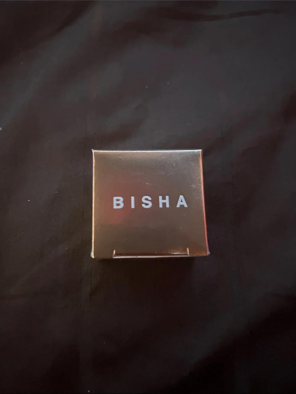 ISH Rose Gold Setting Powder Compact — Radiant Finish mini size